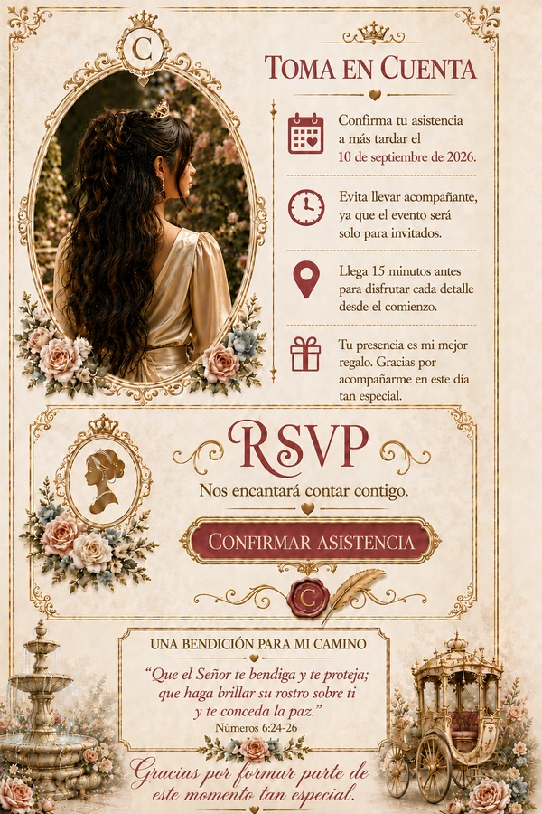 Confirmación de asistencia
